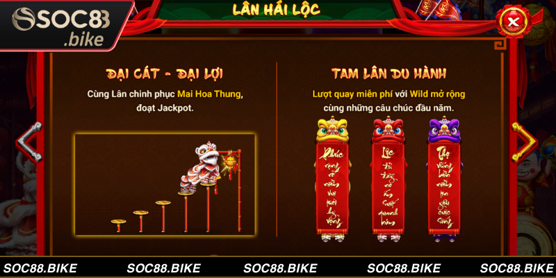 Nắm rõ các quy định, luật chơi để tối ưu cơ hội chiến thắng trong slot Lân hái lộc