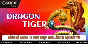 Rồng Hổ SOC88 - 5 Phút Nhập Môn, Ẵm Tài Lộc Đầy Túi